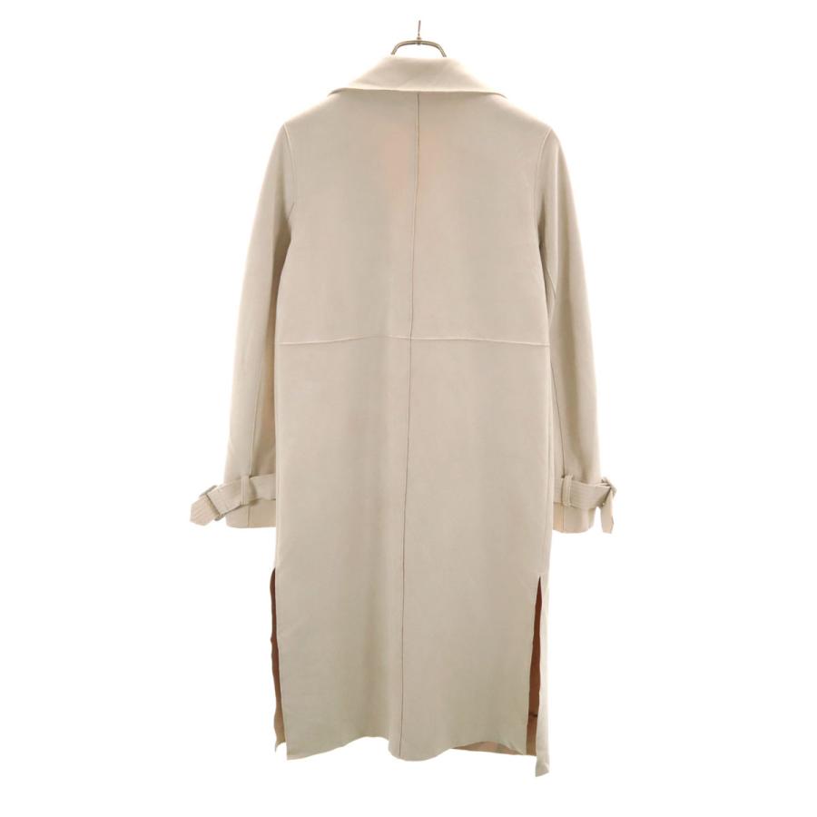 ZARA BASIC（ザラベーシック） スエード ロングコート XS ベージュ系 