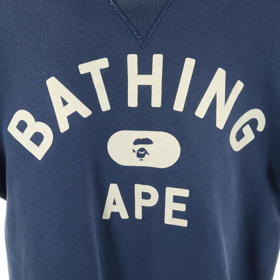 A BATHING APE（アベイシングエイプ） 日本製 長袖 スウェット