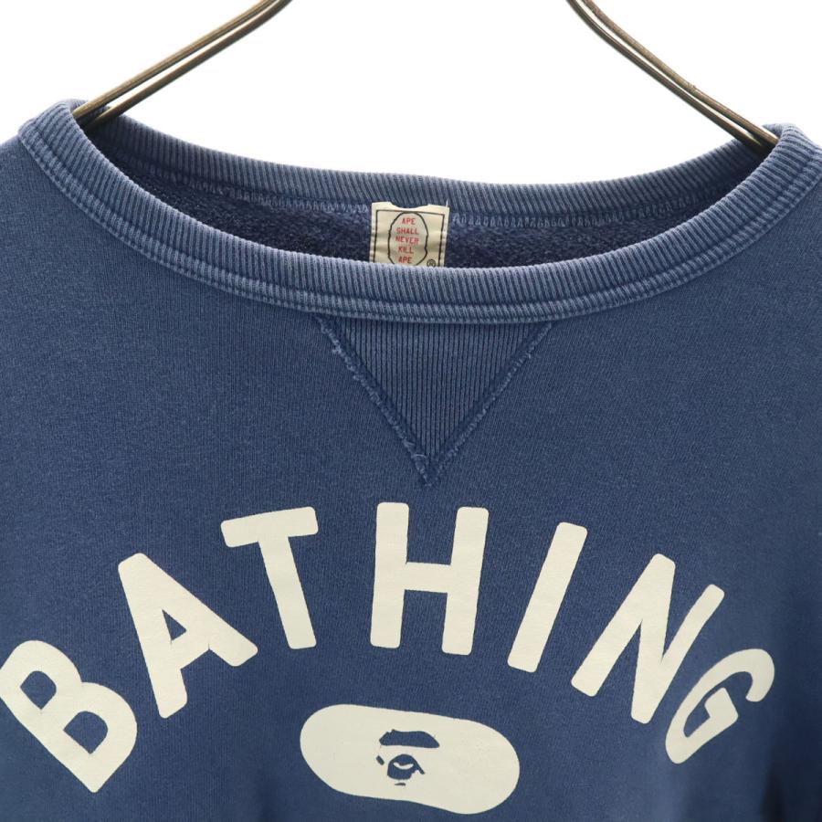 A BATHING APE（アベイシングエイプ） 日本製 長袖 スウェット