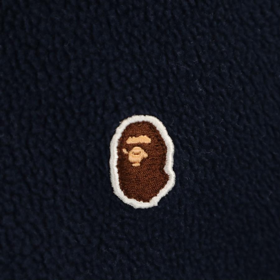 A BATHING APE（アベイシングエイプ） 日本製 長袖 フリース ジップ