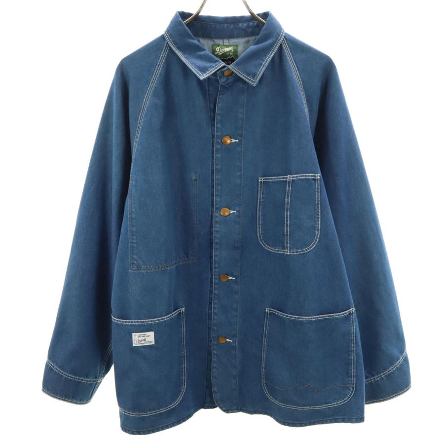 danner カバーオール Danner（ダナー） デニム カバーオール L ブルー メンズ 古着 中古