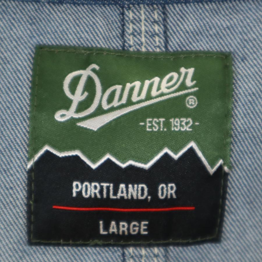 Danner（ダナー） デニム カバーオール L ブルー メンズ 古着 中古