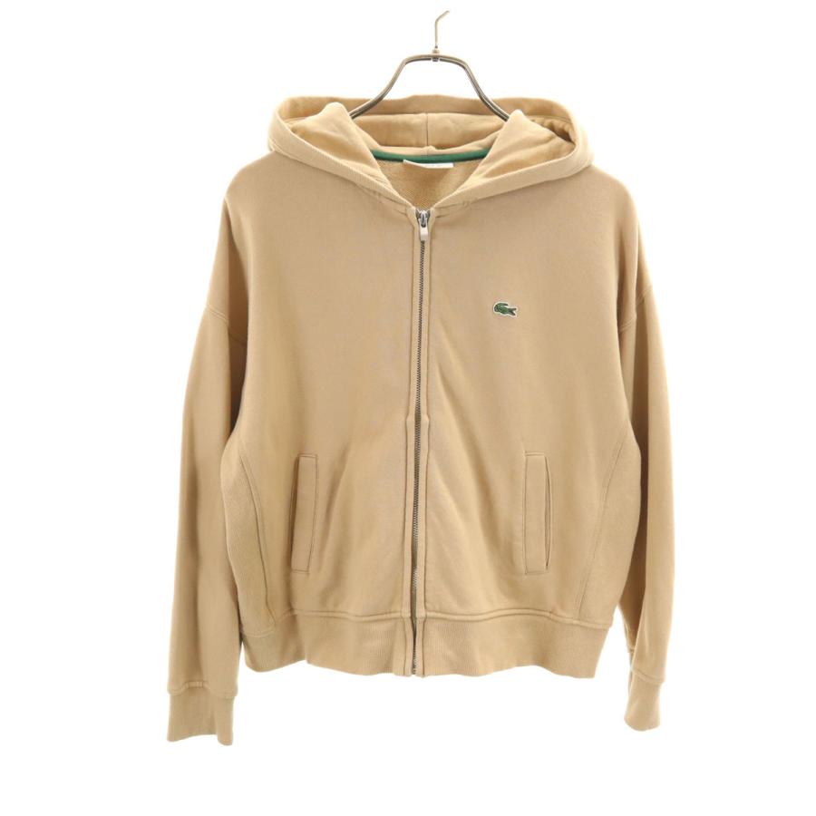 LACOSTE（ラコステ） 長袖 スウェット ジップパーカー 36 ベージュ 