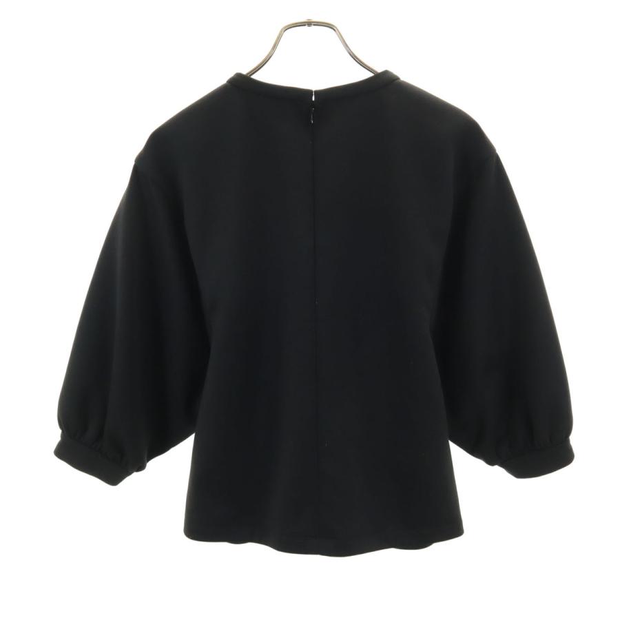 古着 未使用 UNITED ARROWS ユナイテッドアローズ 7分袖 ビジュー トレーナー FREE ブラック レディース UNITED ARROWS（ユナイテッドアローズ） 未使用 7分袖 ビジュー