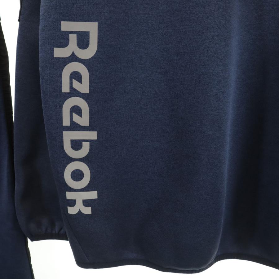 新品　Reebok　薄手　スウェット　パーカー　セットアップ　M Reebok（リーボック） スウェットパーカー 上下セットアップ M