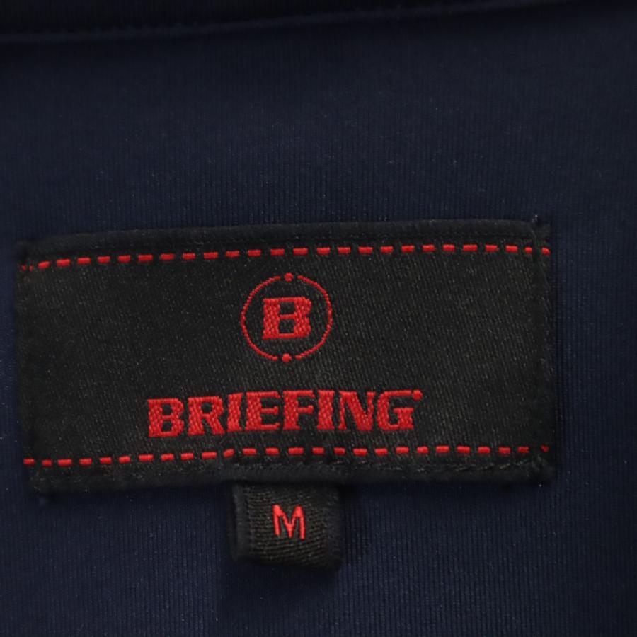 BRIEFING（ブリーフィング） 美品 ゴルフ 長袖 ハーフジップ ウェア M
