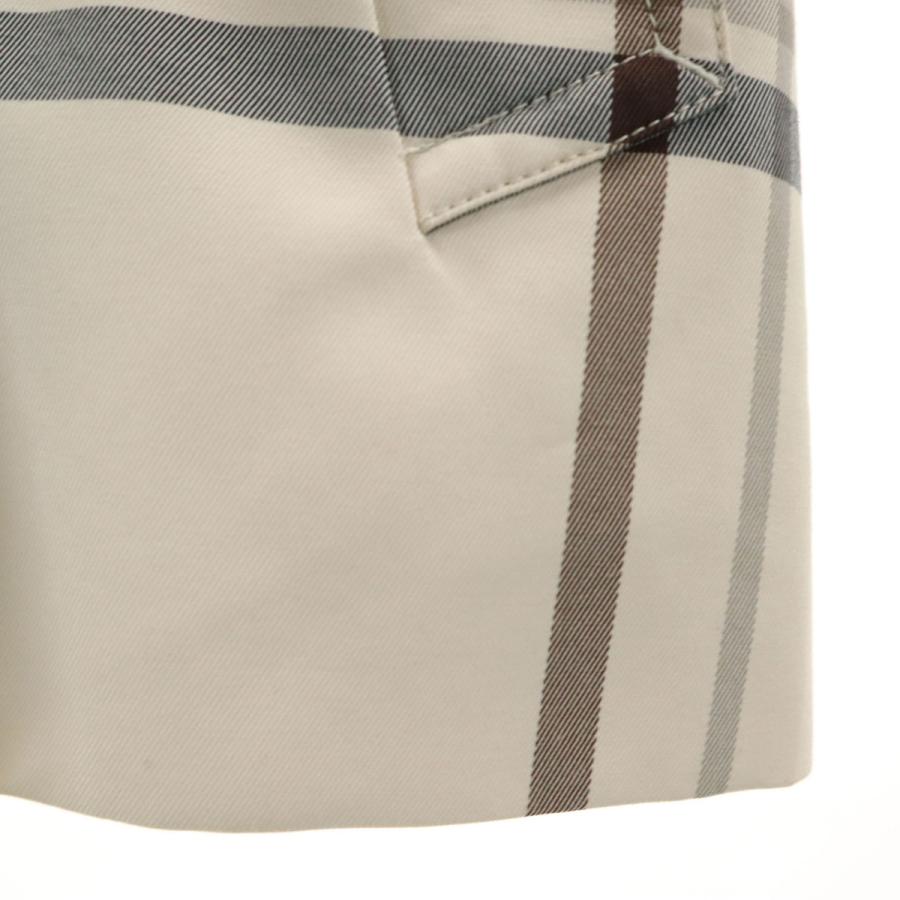 COACH（コーチ） チェック柄 ハーフ丈 トレンチコート XS ベージュ