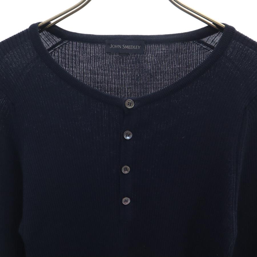 JOHN SMEDLEY（ジョンスメドレー） イングランド製 長袖 ヘンリー