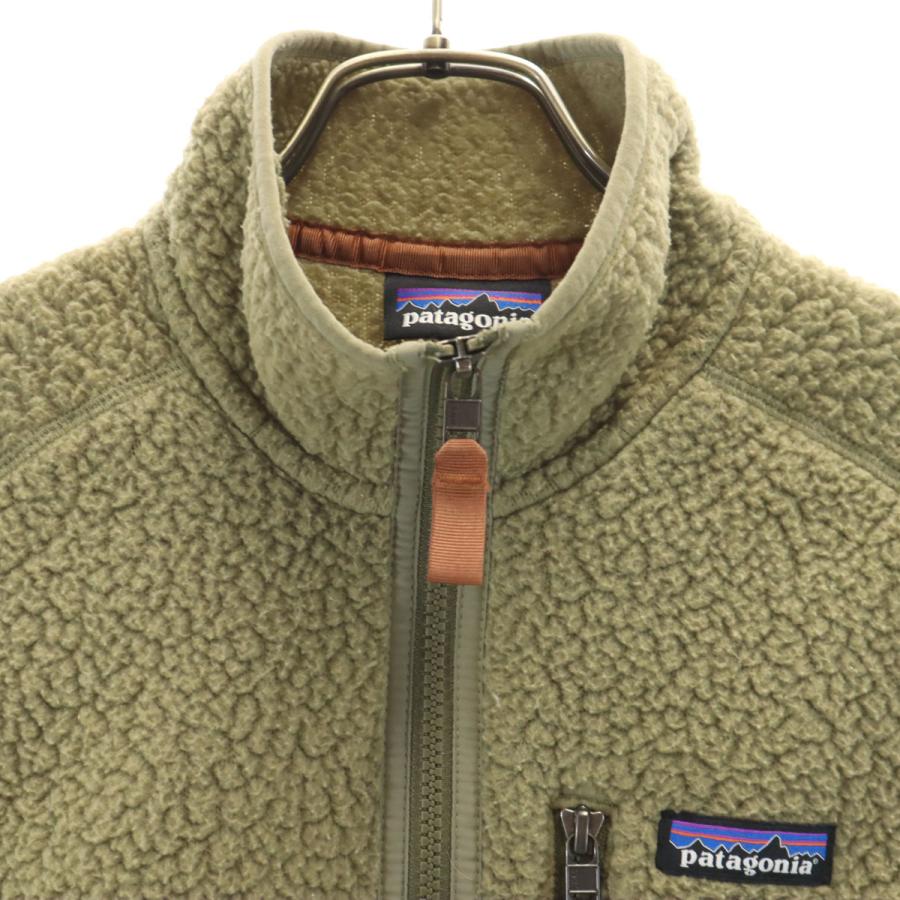 patagonia（パタゴニア） レトロパイル フリース ベスト S オリーブ系