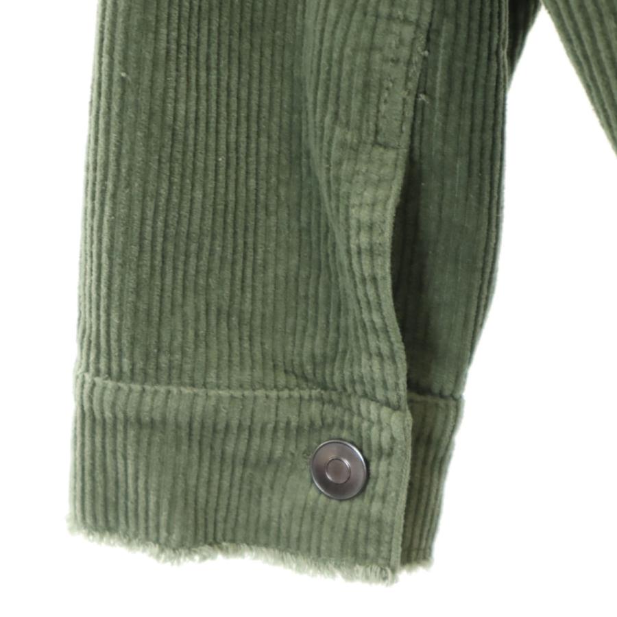 ZARA（ザラ） コーデュロイジャケット L カーキ レディース 古着 中古