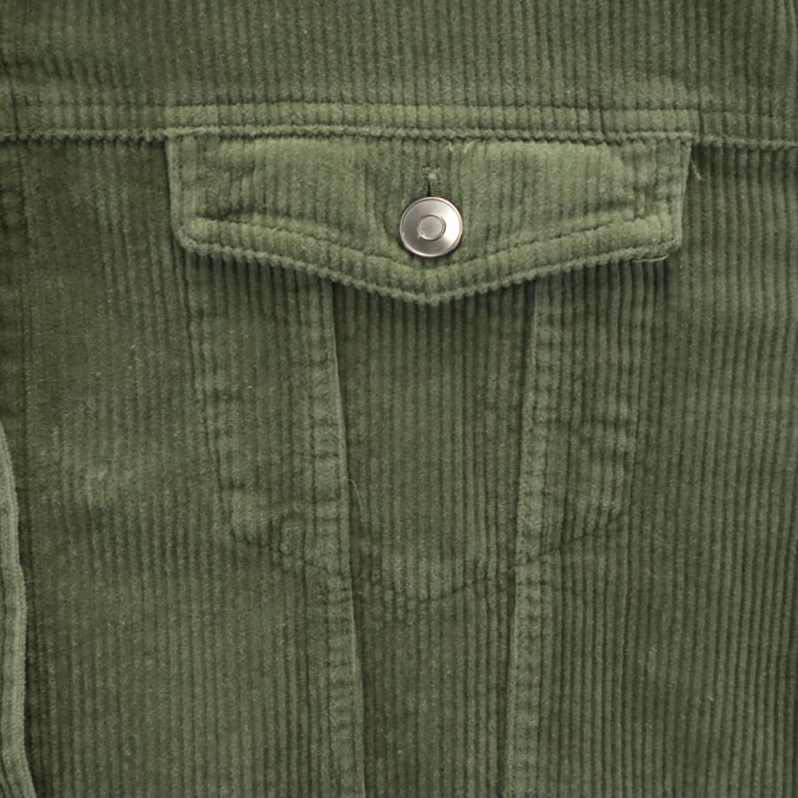 ZARA（ザラ） コーデュロイジャケット L カーキ レディース 古着 中古