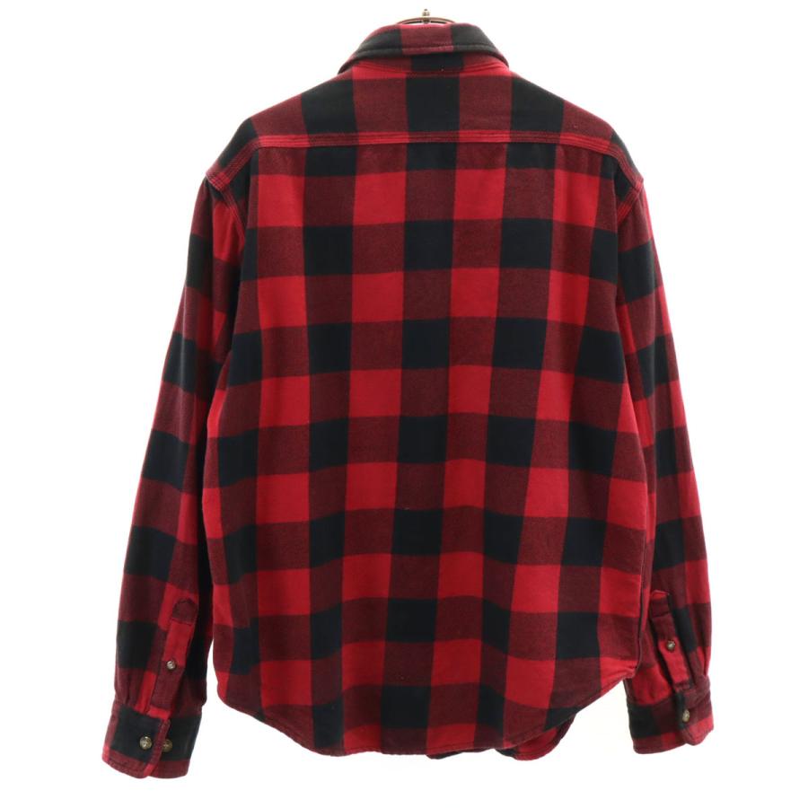 Carhartt（カーハート） ギンガムチェック柄 長袖 ネルシャツ M レッド