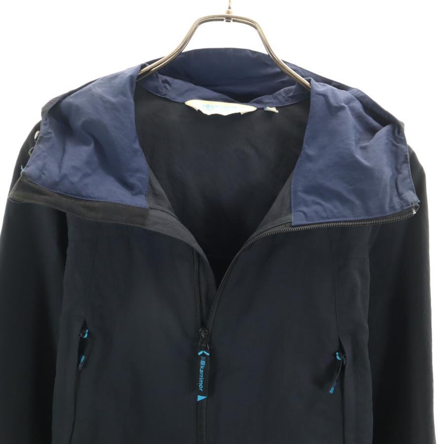 古着 Karrimor カリマー ナイロンジャケット M ブラック系 アウトドア メンズ Karrimor（カリマー） ナイロンジャケット M ブラック系 アウトドア