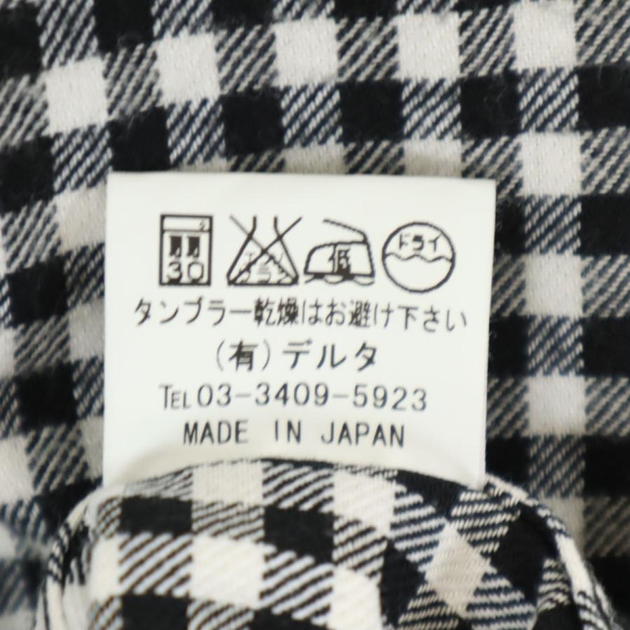 journal standard フード付きギンガムチェックジャケット 白黒 JOURNAL STANDARD（ジャーナルスタンダード） 日本製 ギンガムチェック