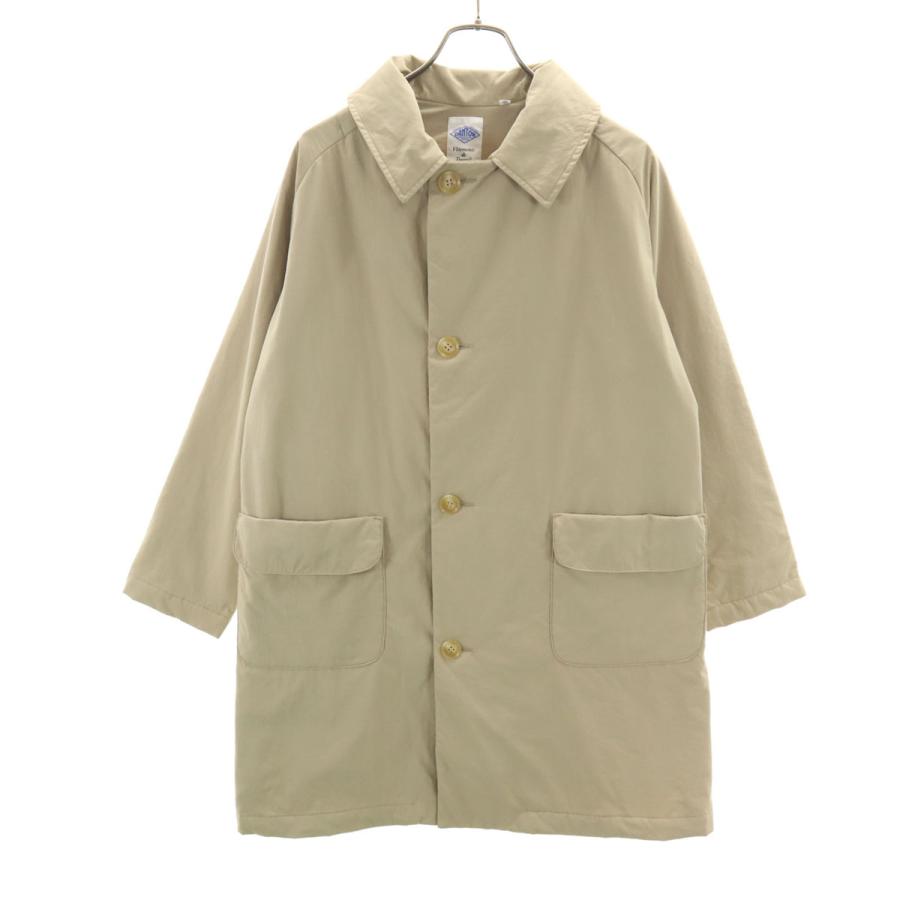 DANTON×beams ナイロンステンカラーコート 38 ベージュ DANTON（ダントン）のコート通販｜BEAMS DANTON×beams ナイロンステン