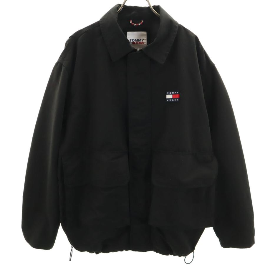 TOMMY JEANS（トミー・ジーンズ） ジップジャケット S ブラック メンズ 