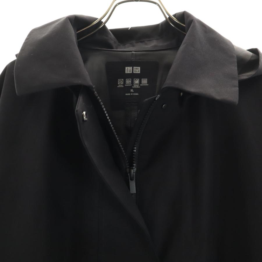 ユニクロ（UNIQLO） ブロックテックリラックス ハーフ コート XL