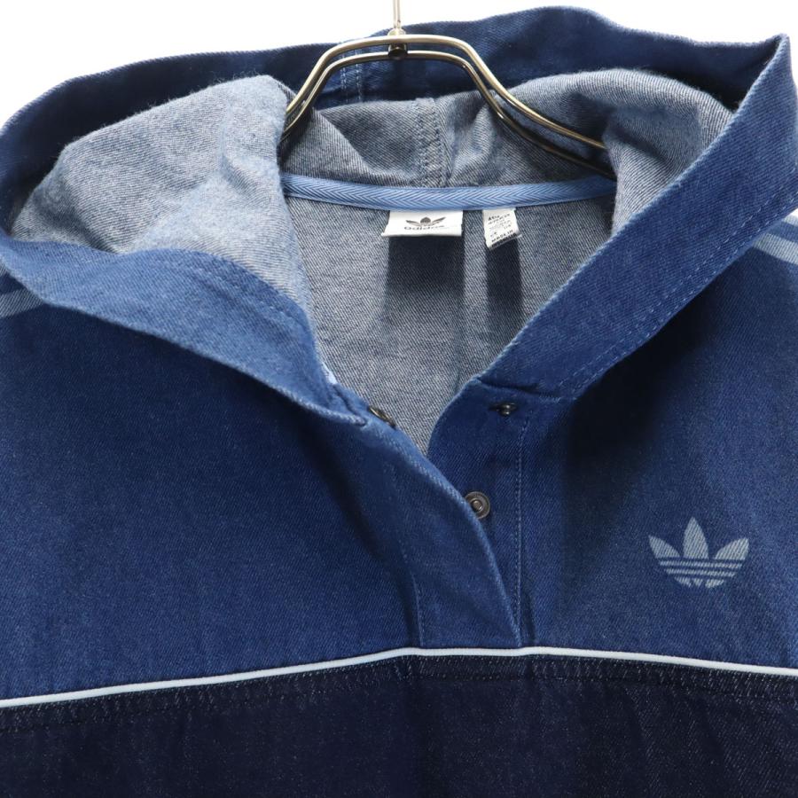 adidas NEO アディダスネオ トレフォイルロゴ 長袖 デニム ハーフ