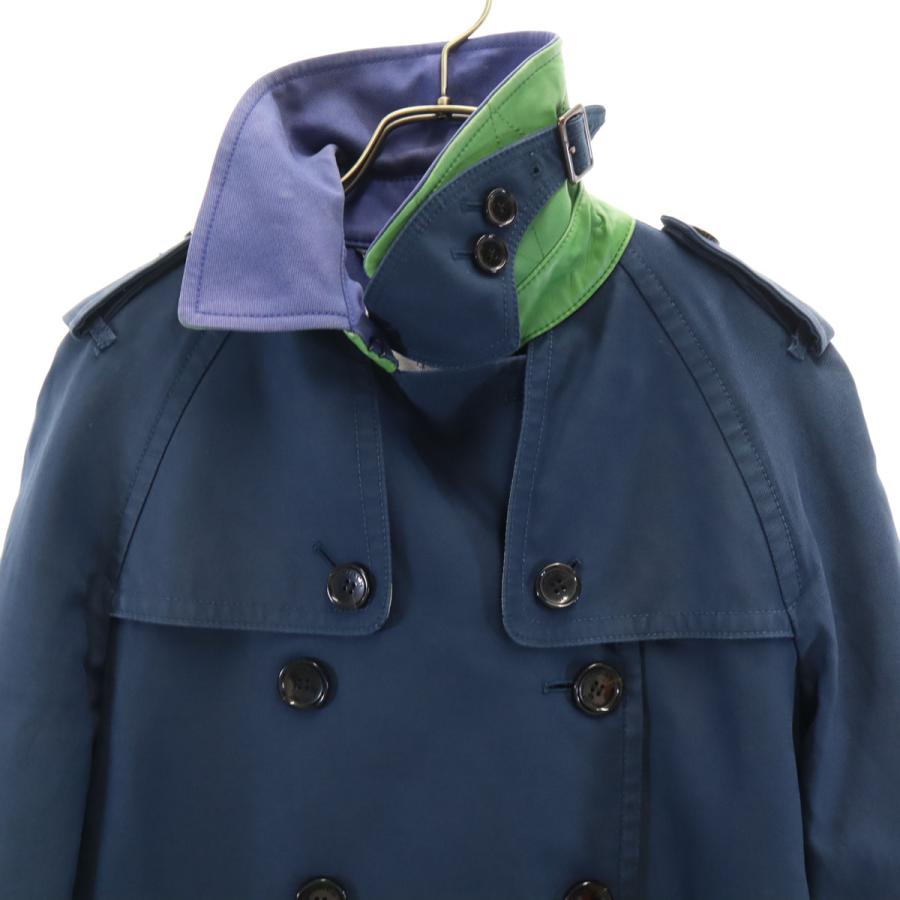 COACH（コーチ） トレンチ ジャケット S ネイビー レディース 古着