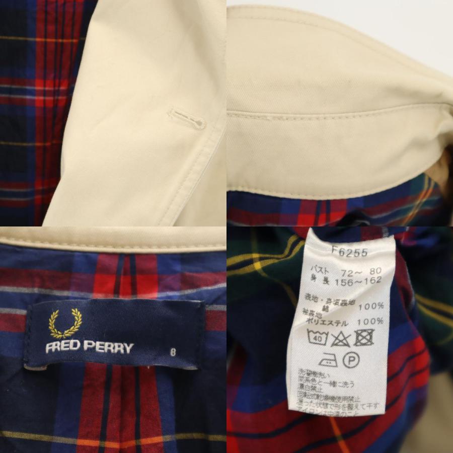 FRED PERRY（フレッドペリー） トレンチコート 8 ベージュ レディース
