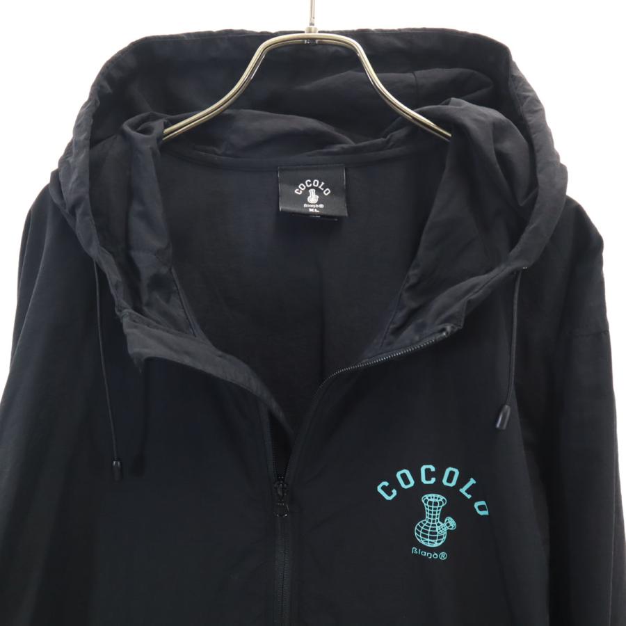 CocoloBland ココロブランド ハーフジップ ナイロン ジャケット XL