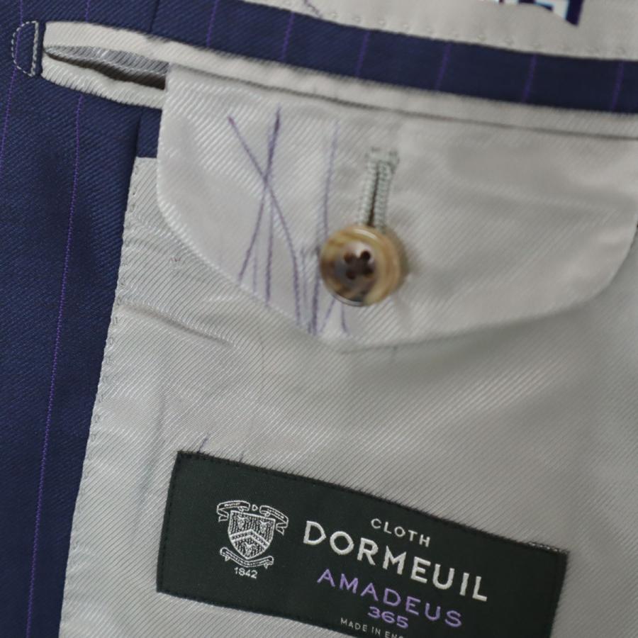DORMEUIL ドーメル ウール ストライプ柄 テーラードジャケット