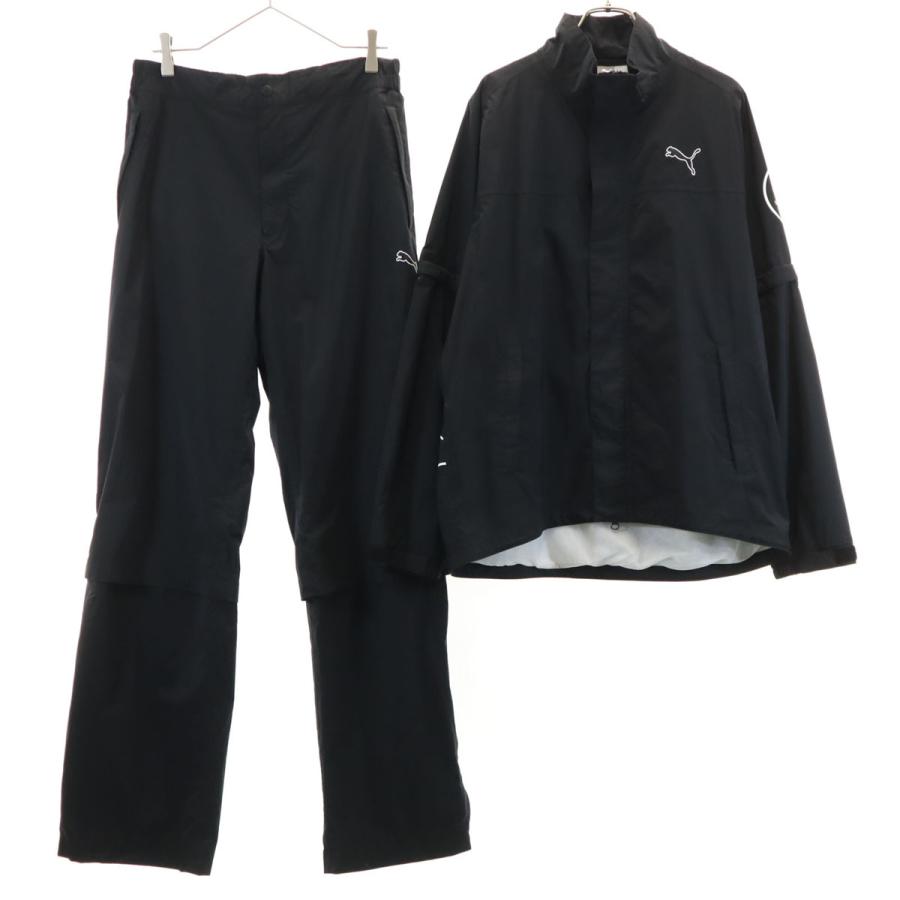 PUMA ゴルフ 上下セット PUMA（プーマ） ゴルフ ジャケット 上下セットアップ O ブラック