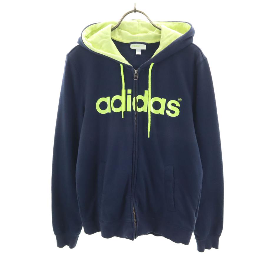 adidas NEO アディダスネオ 長袖 スウェット ジップパーカー L 