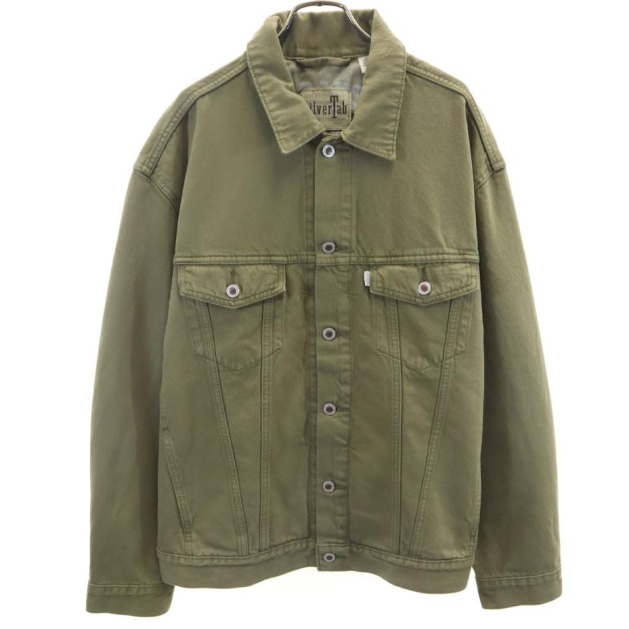 LEVI'S SilverTAB リーバイスシルバータブ デニムジャケット L カーキ