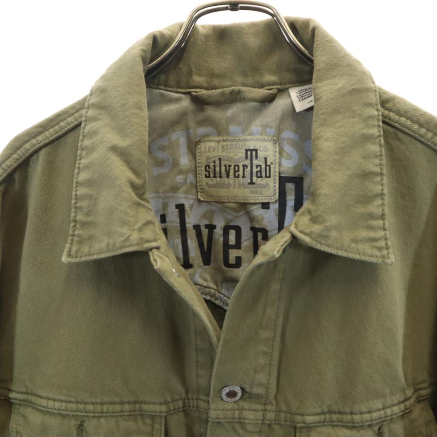 LEVI'S SilverTAB リーバイスシルバータブ デニムジャケット L カーキ