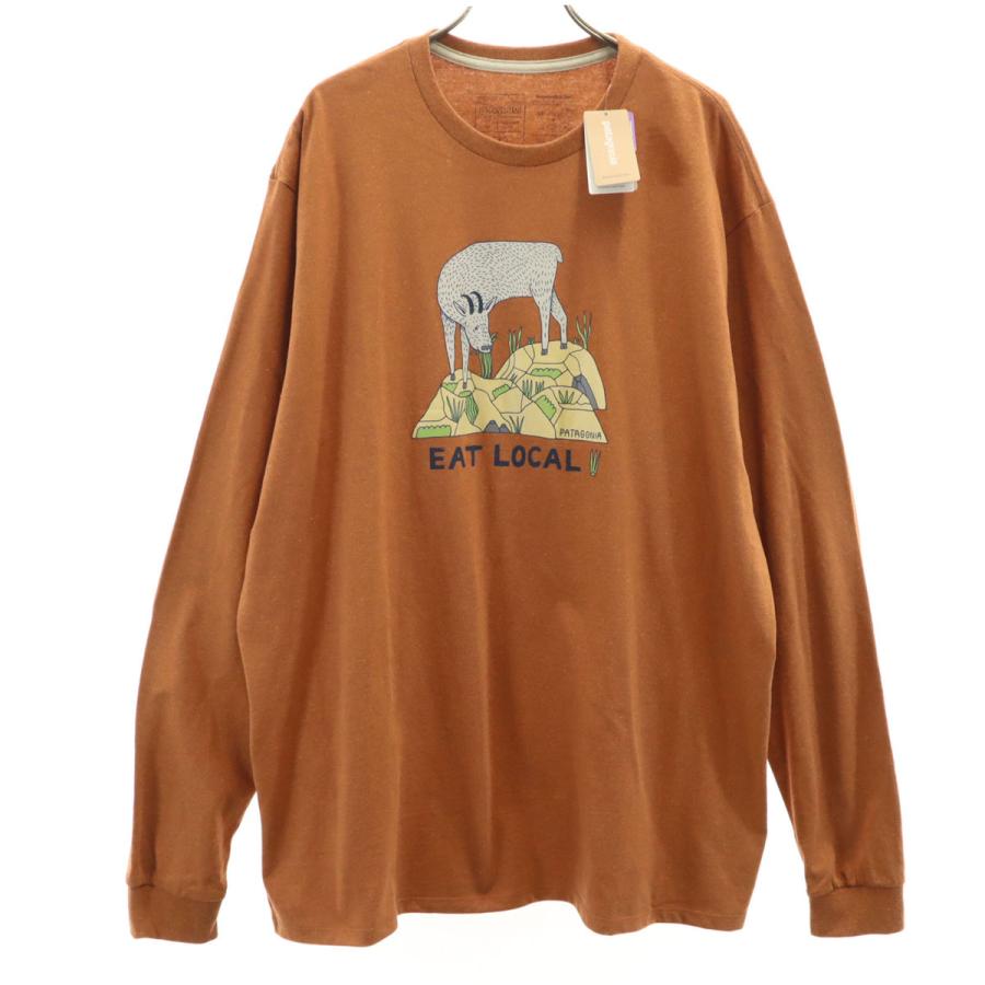 patagonia（パタゴニア） 未使用 Eat Local Goat 長袖 レスポンシビ 