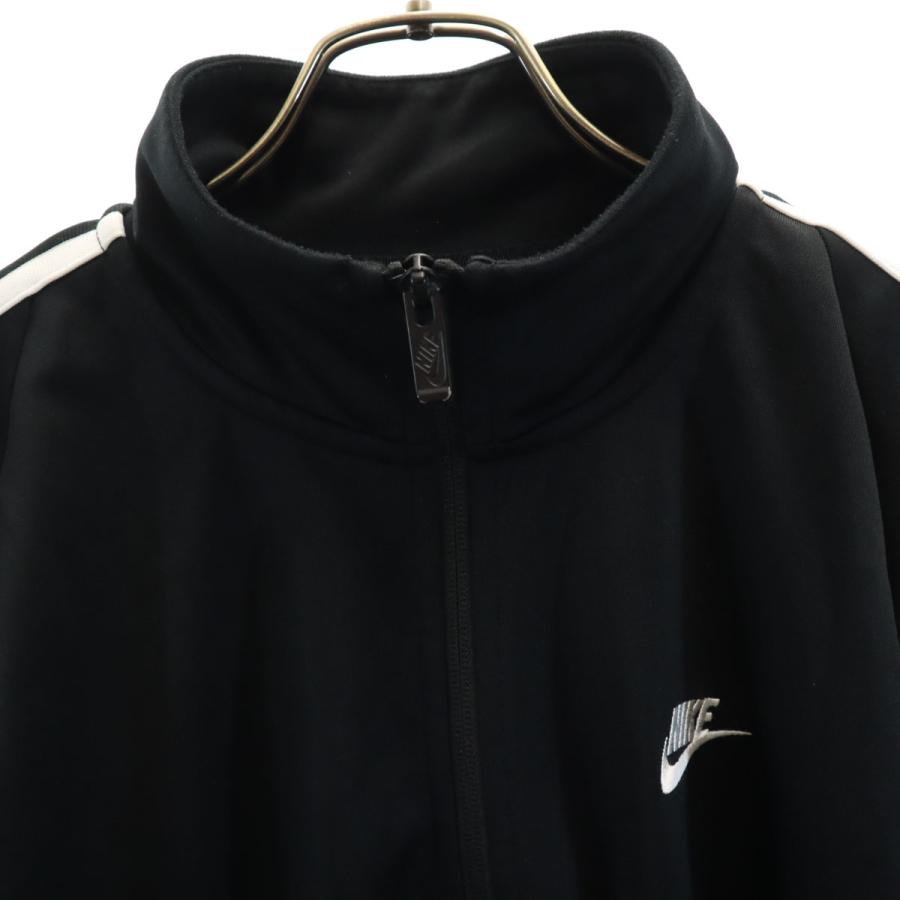 黒 L トラックジャケット プリーツ ナイキ Nike NIKE（ナイキ） 古着 メンズ ジャージ ブラック L トラックジャケット ジャケット・アウター
