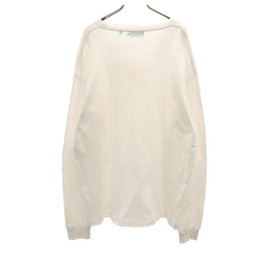 XLARGE（エクストラ ラージ） 長袖 Tシャツ XL ホワイト ロンT メンズ