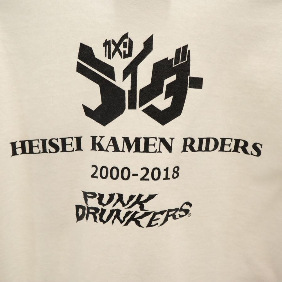 PUNK DRUNKERS（パンクドランカーズ） 平成ライダー20作品記念 長袖 T