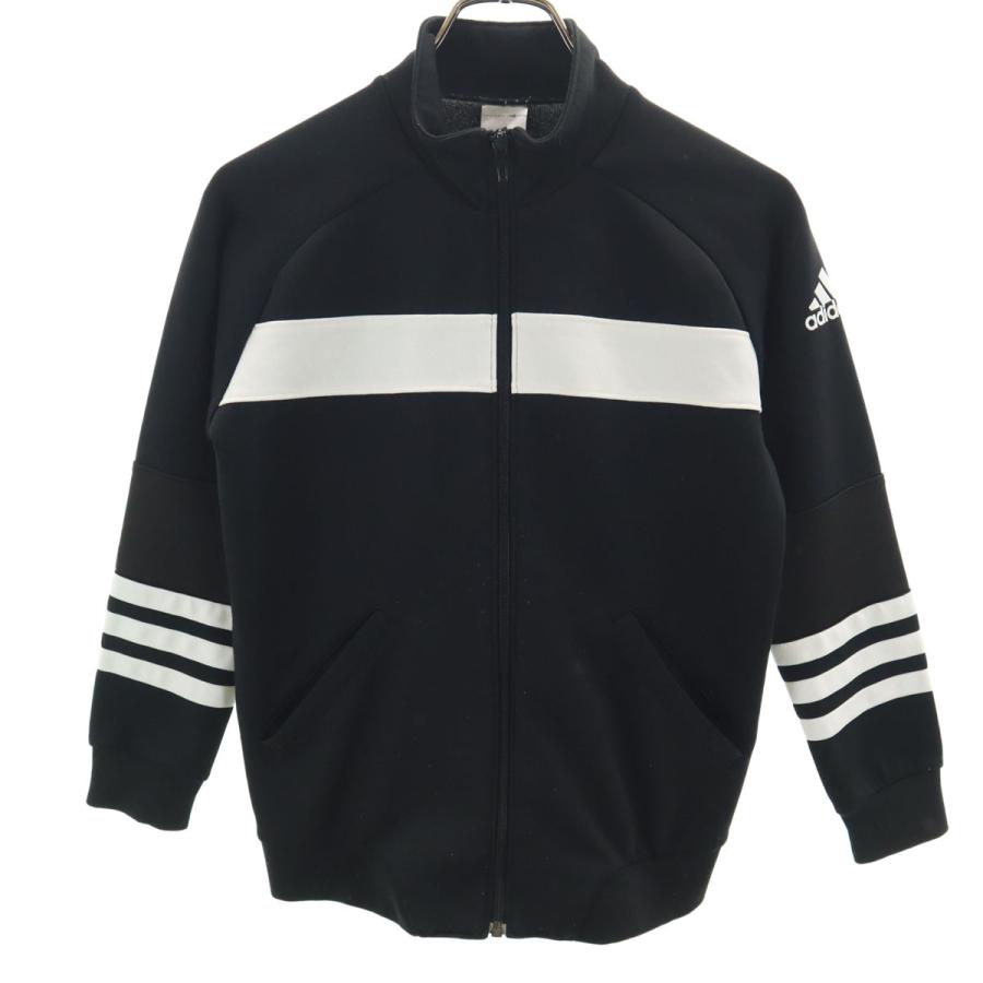 adidas（アディダス） トラックジャケット 150 ブラック ジャージ