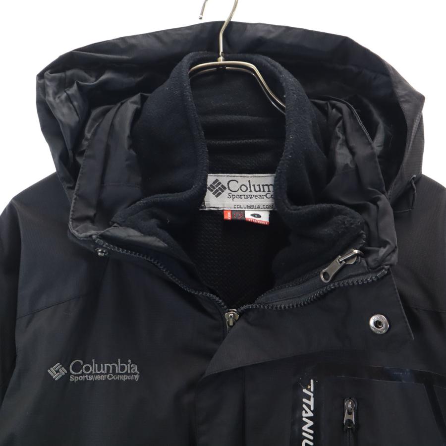 Columbia（コロンビア） 3WAY アウトドアジャケット M 黒 GORE-TEX