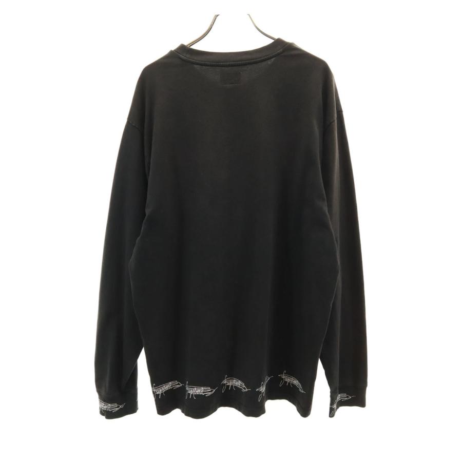 Supreme（シュプリーム） ポルトガル製 長袖 Tシャツ L ブラック ロンT