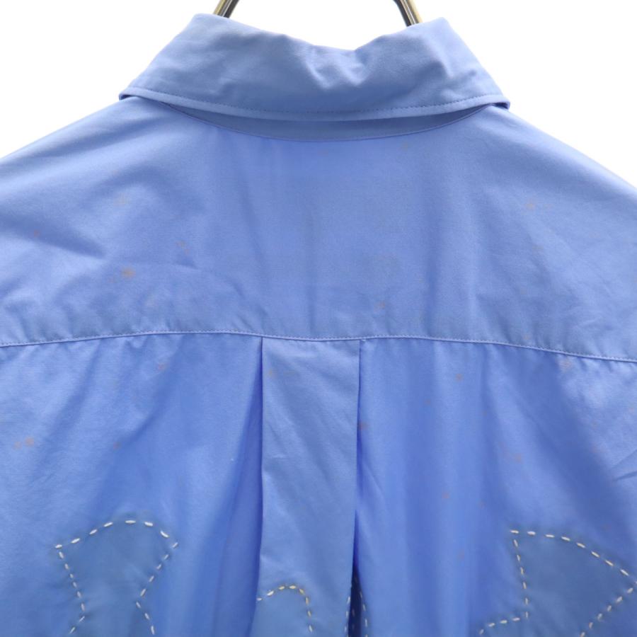 【美品】COMME des GARCONS SHIRT ブルー XS フランス製 COMME des GARCONS SHIRT コムデギャルソンシャツ 未使用 フランス製