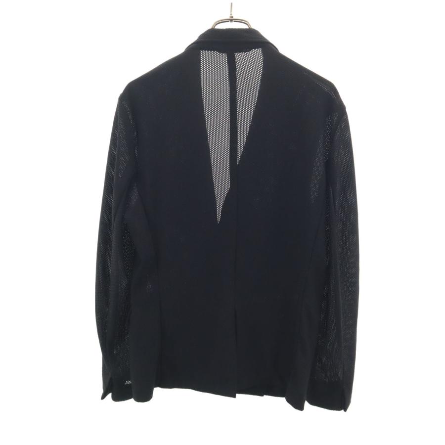 ZARA（ザラ） メッシュ ジャケット 36 ブラック ストレッチ メンズ