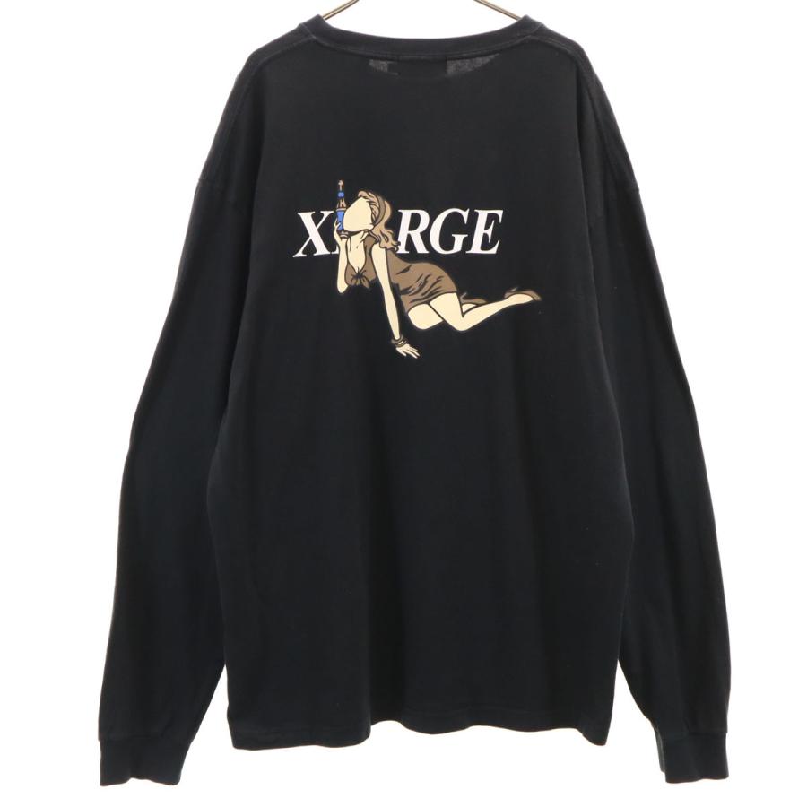 XLARGE（エクストラ ラージ） バックプリント 長袖 Tシャツ XL