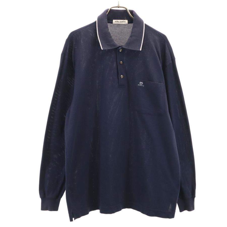 mila schon SPORTS ポロシャツ 2枚組 mila schon SPORTS ミラショーン スポーツ 日本製 長袖 ポロシャツ 175