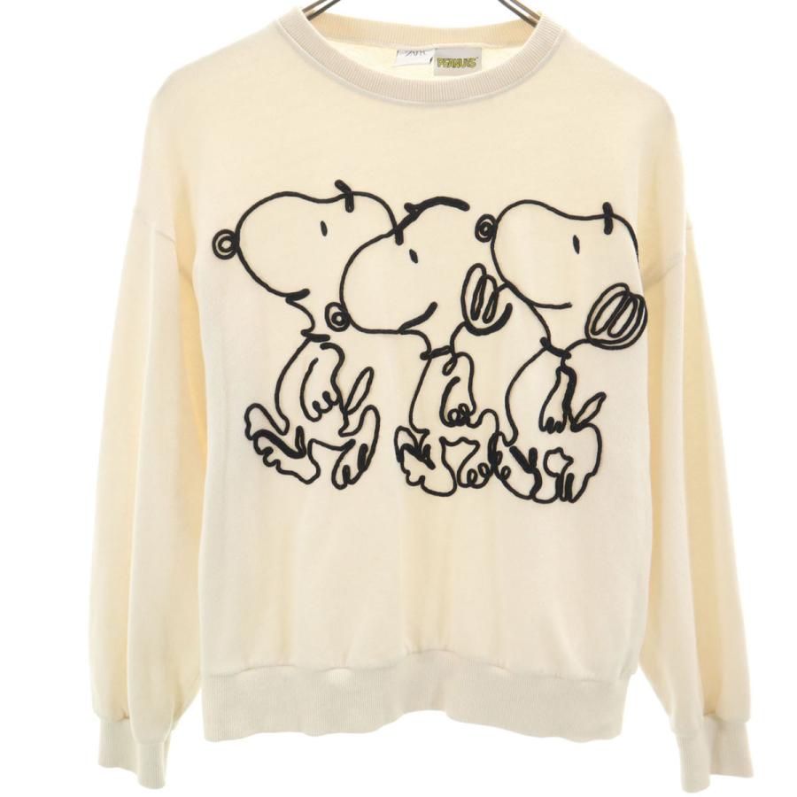 ZARA（ザラ） PEANUTS ピーナッツ コラボ 長袖 スウェット トレーナー