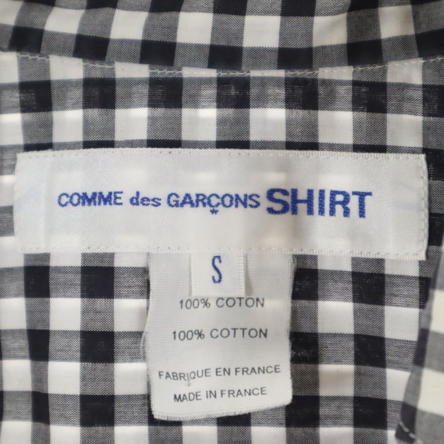 COMME des GARCONS SHIRT コムデギャルソンシャツ フランス製 ギンガム