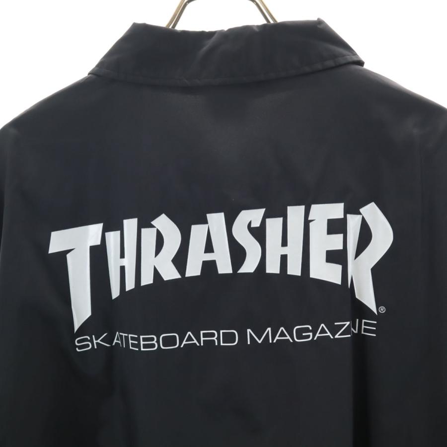 THRASHER（スラッシャー） コーチジャケット XL ブラック メンズ 古着