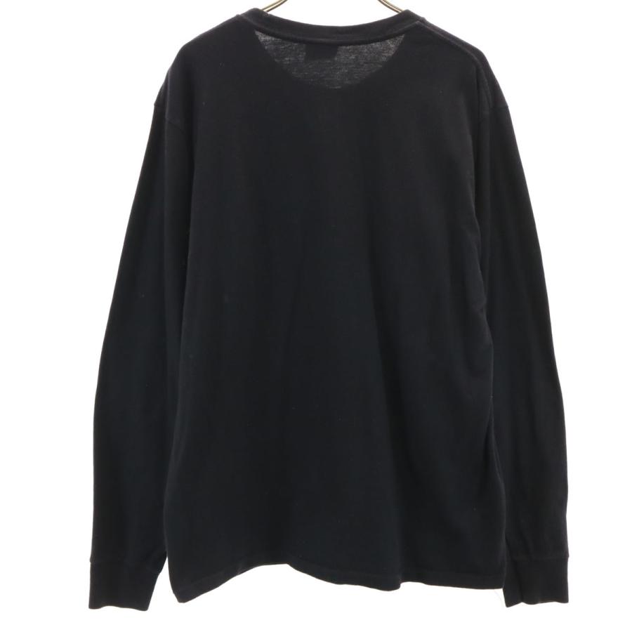 STUSSY（ステューシー） 長袖 Tシャツ M ブラック ロンT メンズ 古着