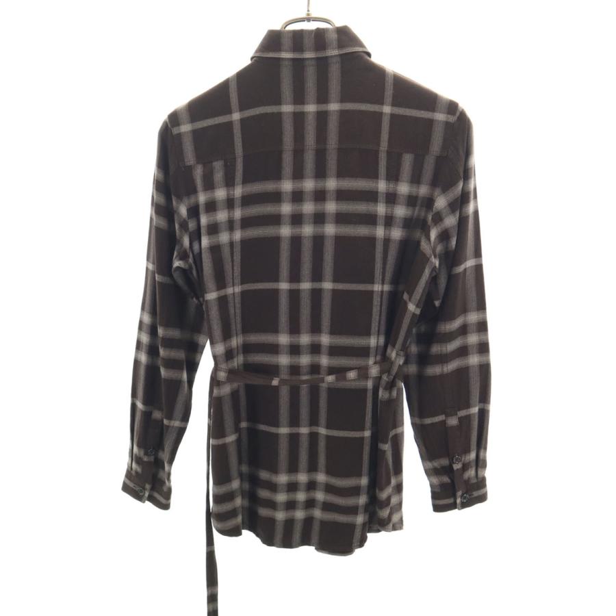 BURBERRY LONDON バーバリーロンドン 日本製 チェック柄 長袖 シャツ 