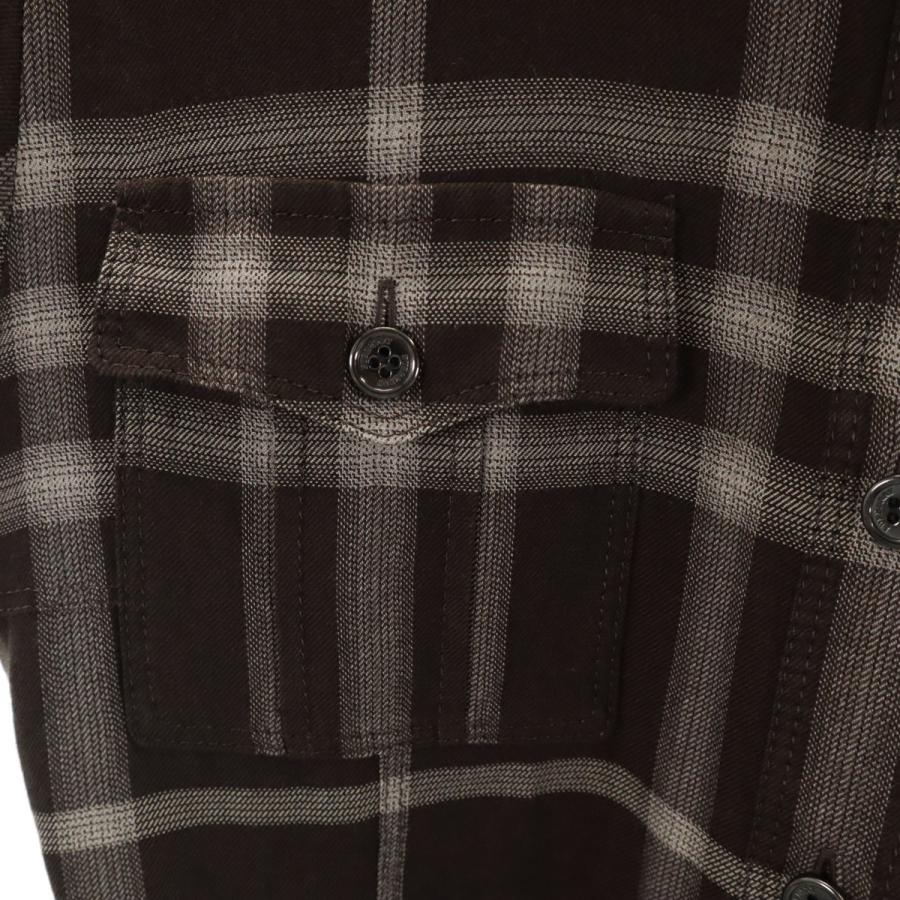 BURBERRY LONDON バーバリーロンドン 日本製 チェック柄 長袖 シャツ