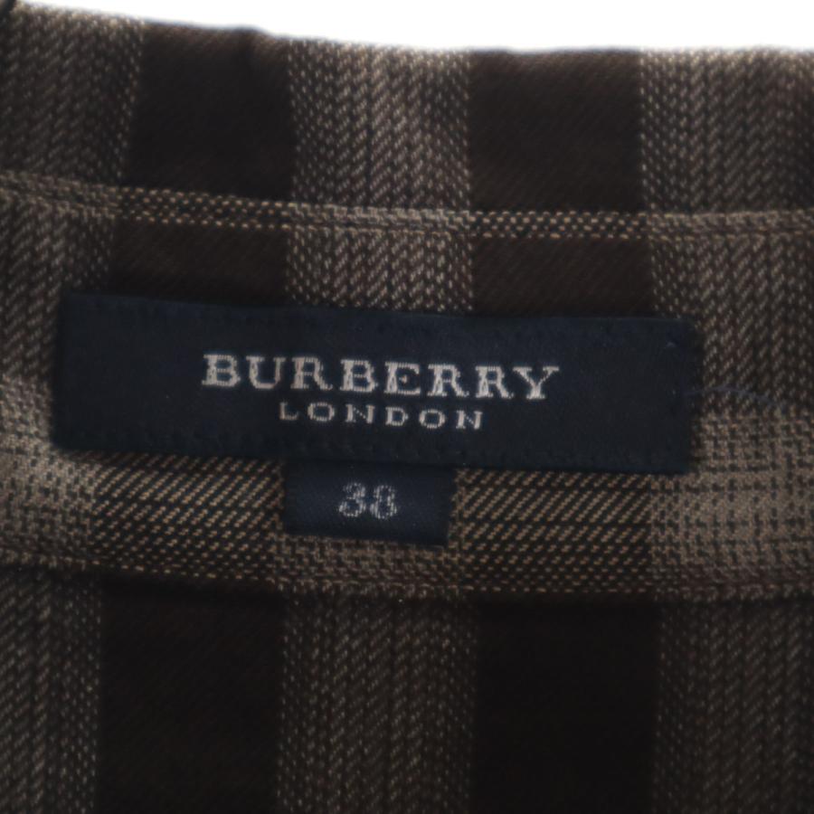 BURBERRY LONDON バーバリーロンドン 日本製 チェック柄 長袖 シャツ