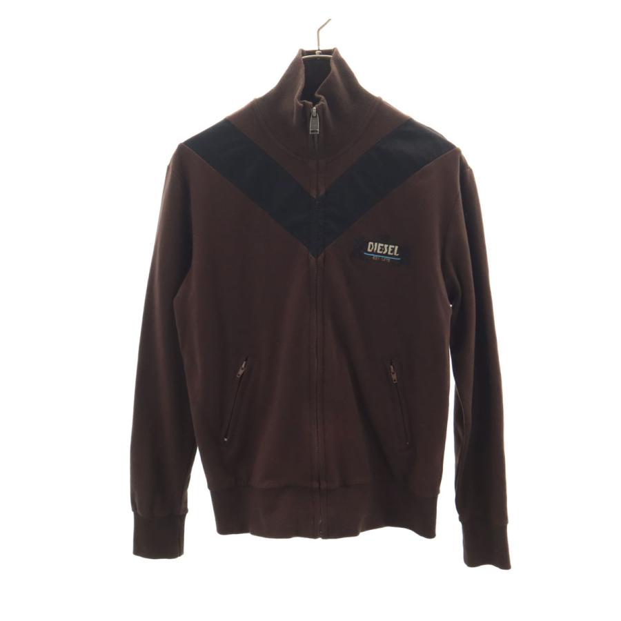 DIESEL（ディーゼル） ジップジャケット M ブラウン ブルゾン メンズ 
