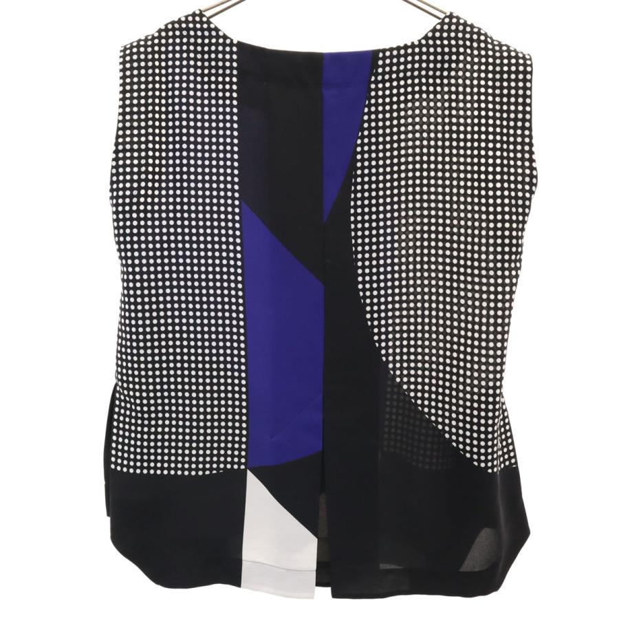 ISSEY MIYAKE（イッセイミヤケ） 日本製 ドット柄 ノースリーブ 